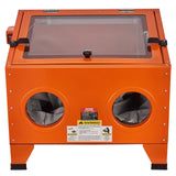 Outdoor Play Equipment: VEVOR 25 Gallon Sandblasting Cabinet, 40-120PSI Portable Benchtop Sand Blasting Cabinet, Heavy Duty Steel Sand Blaster with Blasting Gun & 4 Ceramic Nozzles for Paint, Stain, Rust Removal