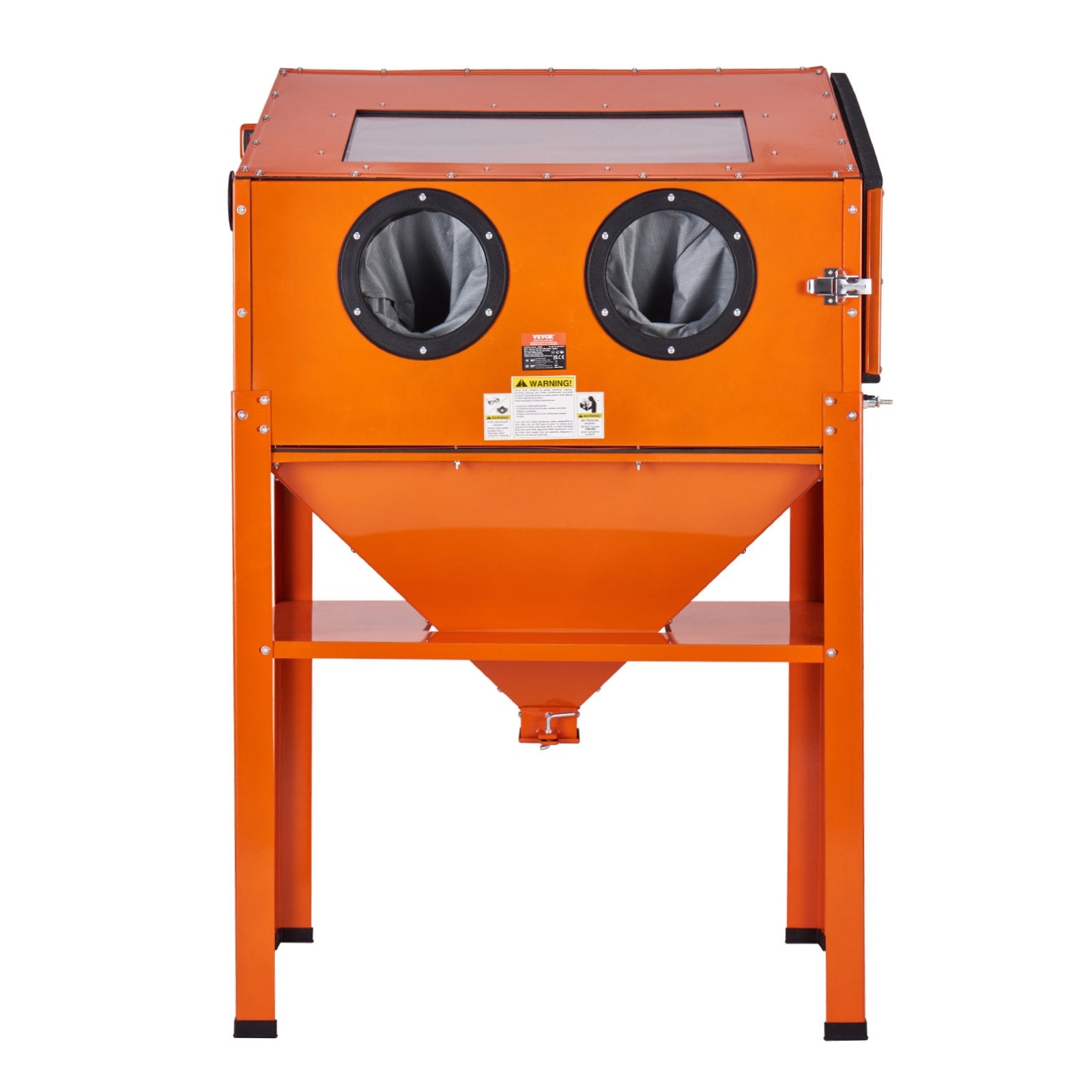 Outdoor Play Equipment: VEVOR 60 Gallon Sand Blasting Cabinet with Stand with Blasting Gun & 4 Nozzles