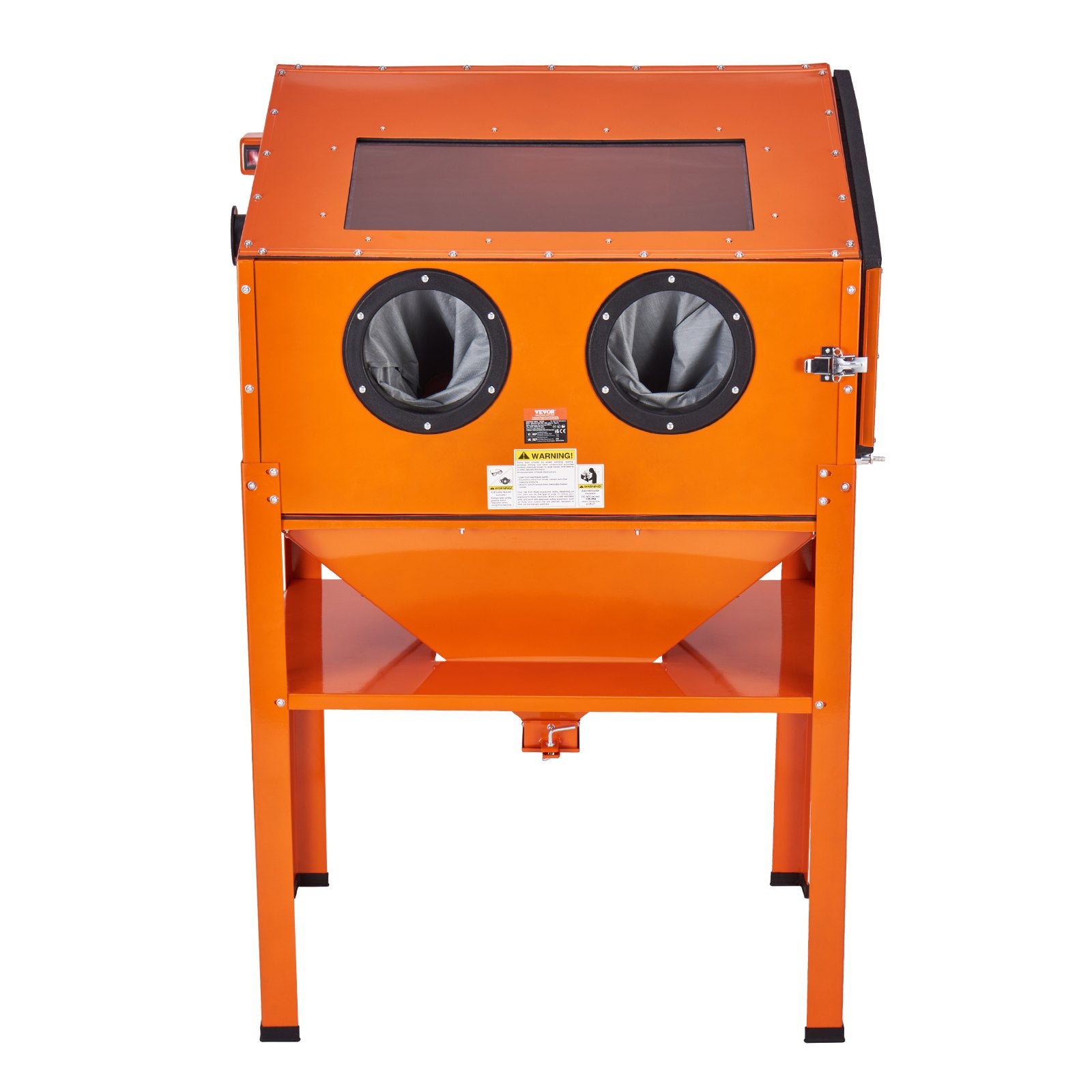 Outdoor Play Equipment: VEVOR 60 Gallon Sand Blasting Cabinet with Stand with Blasting Gun & 4 Nozzles