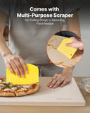 Kitchen Scales: VEVOR Pizza Stone, 508 x 355 mm Rectangular Cordierite Pizza Stone, Extra Large Baking-Stone with PP Scraper, 17 mm Thick Heat-Resistant Cordierite, for Oven, Baking Bread & Pizzas, BBQ Grilling