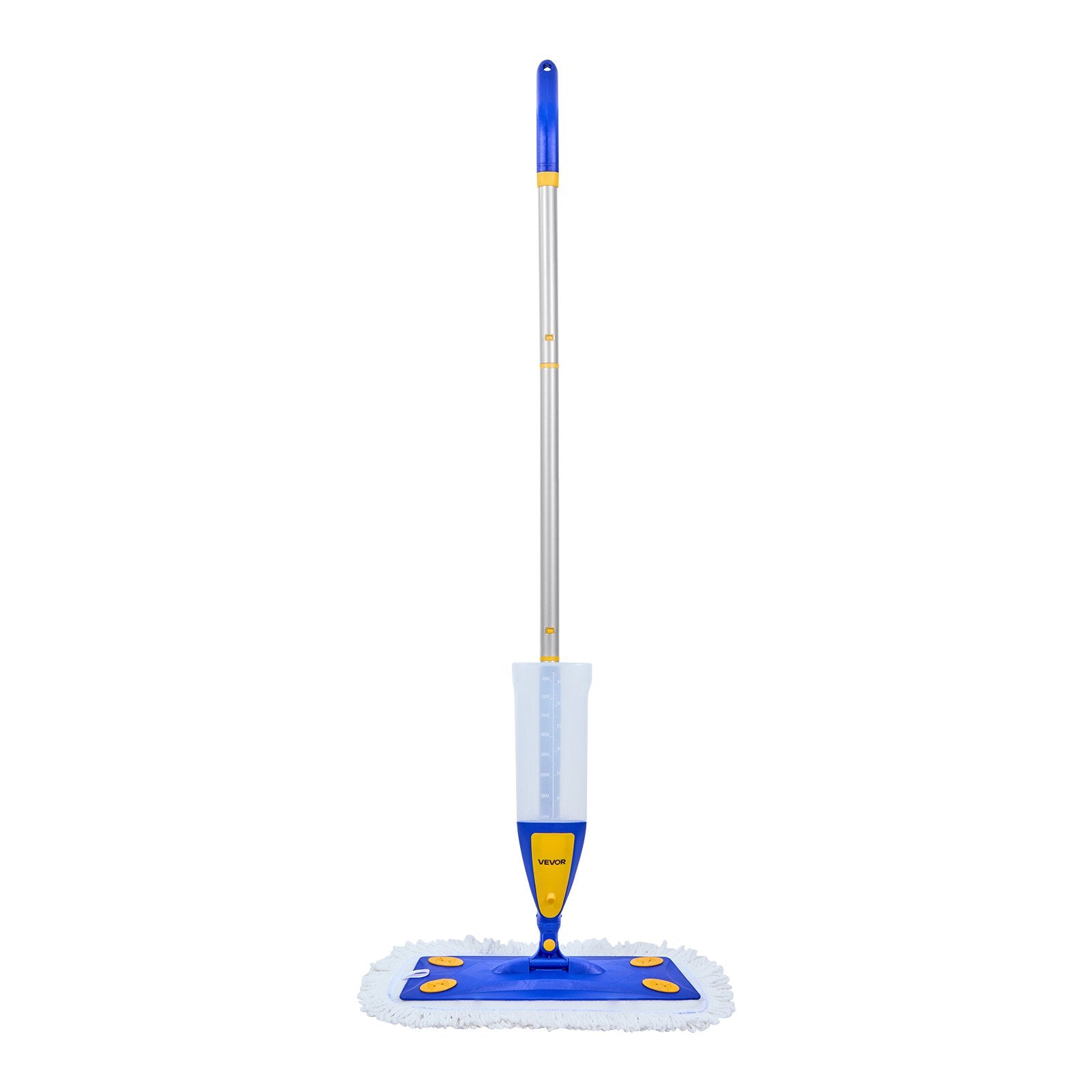 Gardening Tools: VEVOR Spray Mop, with 3 Washable Pads for Dry and Wet Floor Cleaning & an 800ml Refillable Water Tank, Microfiber Dust Wet Mop & Twisted Cotton Dry Mop, Commercial Home Use for Tiles/Vinyl/Wood Floor