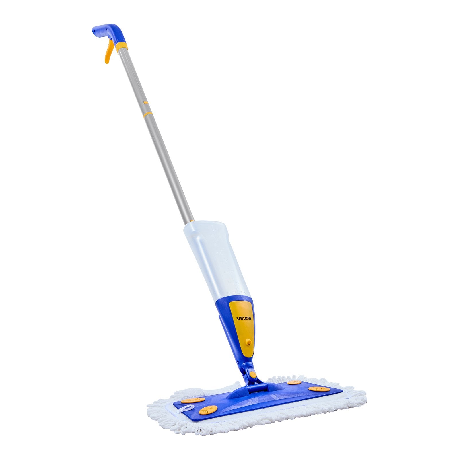 Gardening Tools: VEVOR Spray Mop, with 3 Washable Pads for Dry and Wet Floor Cleaning & an 800ml Refillable Water Tank, Microfiber Dust Wet Mop & Twisted Cotton Dry Mop, Commercial Home Use for Tiles/Vinyl/Wood Floor