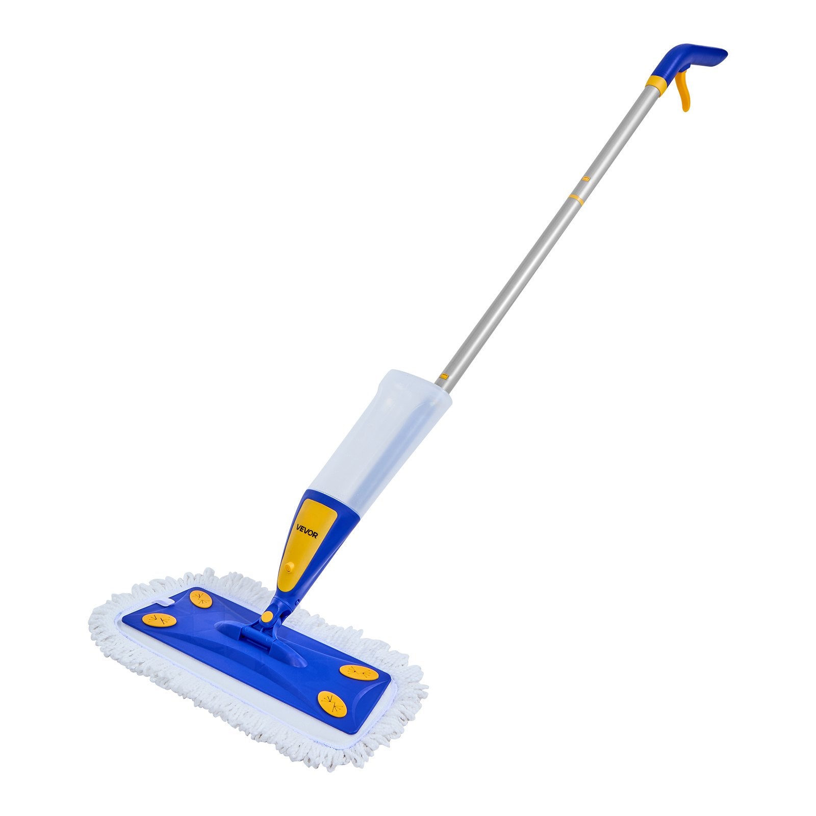 Gardening Tools: VEVOR Spray Mop, with 3 Washable Pads for Dry and Wet Floor Cleaning & an 800ml Refillable Water Tank, Microfiber Dust Wet Mop & Twisted Cotton Dry Mop, Commercial Home Use for Tiles/Vinyl/Wood Floor