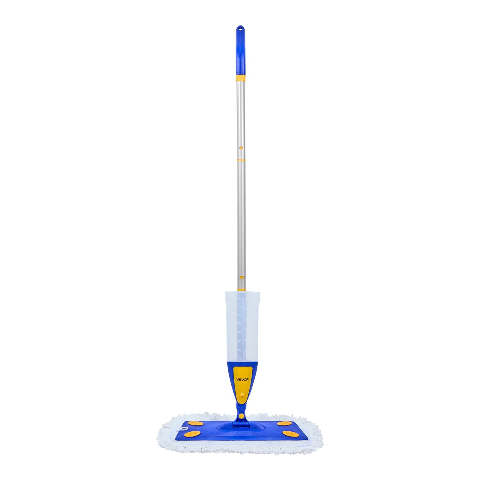 Gardening Tools: VEVOR Spray Mop, with 3 Washable Pads for Dry and Wet Floor Cleaning & an 800ml Refillable Water Tank, Microfiber Dust Wet Mop & Twisted Cotton Dry Mop, Commercial Home Use for Tiles/Vinyl/Wood Floor