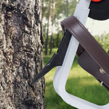 Foot Care: VEVOR Tree Climbing Spikes, 1 Pair Aluminum Climbing Spurs, 350lbs Load Capacity Tree Climbing Gear with Straps and Spike Protectors, Arborist Equipment for Climbers, Hunting, Fruit Picking, Red