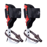 Foot Care: VEVOR Tree Climbing Spikes, 1 Pair Aluminum Climbing Spurs, 350lbs Load Capacity Tree Climbing Gear with Straps and Spike Protectors, Arborist Equipment for Climbers, Hunting, Fruit Picking, Red
