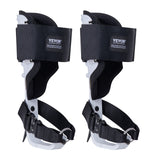 Outdoor Play Equipment: VEVOR Tree Climbing Spikes, 1 Pair Aluminum Climbing Spurs, 350lbs Load Capacity Tree Climbing Gear with Straps and Spike Protectors, Arborist Equipment for Climbers, Hunting, Fruit Picking, White