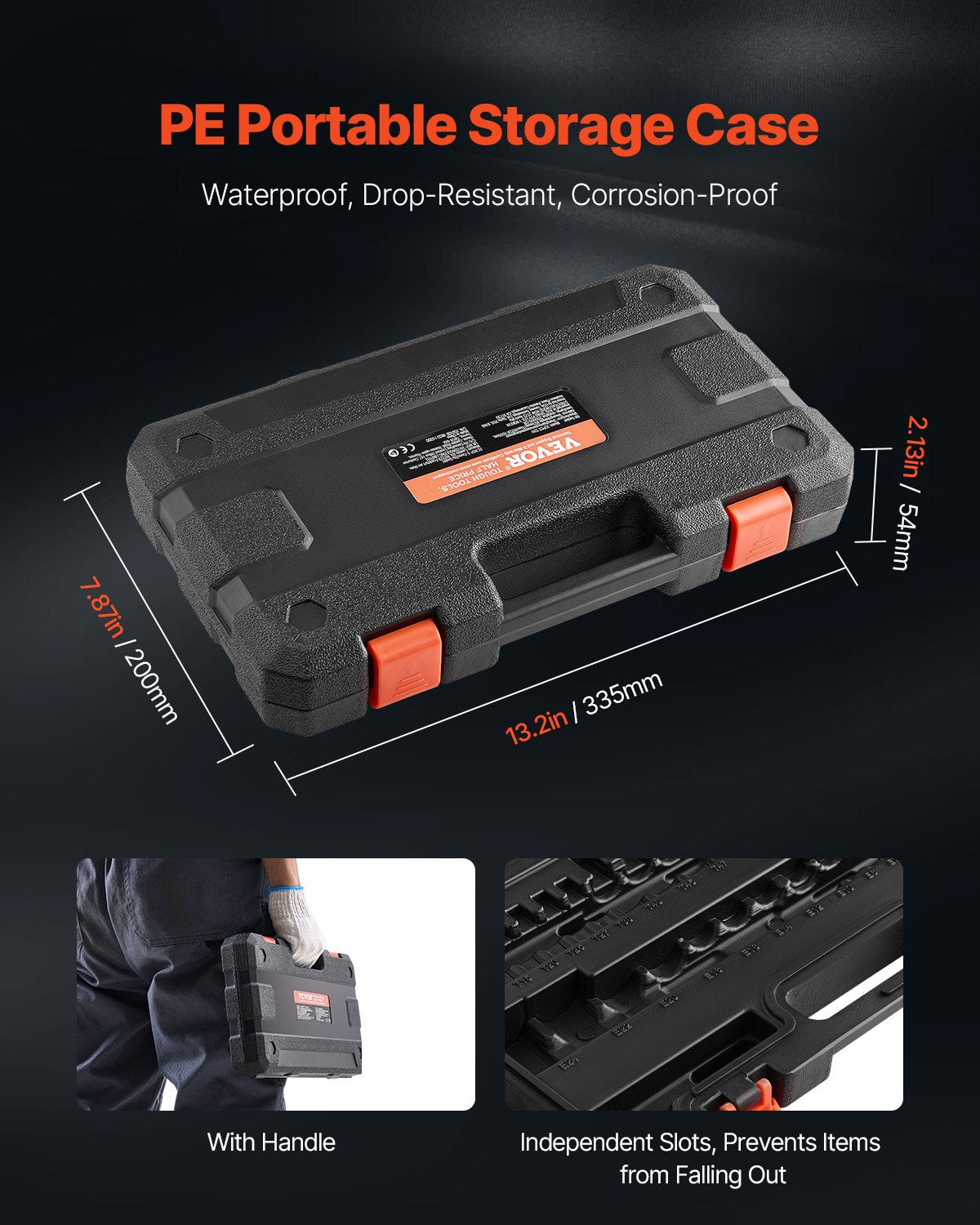 Drill & Screwdriver Accessories: Torx Bit Socket and External Torx Socket Set 31-Piece T8-T70 and E4-E24 Steel