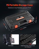 Drill & Screwdriver Accessories: Torx Bit Socket and External Torx Socket Set 31-Piece T8-T70 and E4-E24 Steel