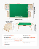 Jigsaw Puzzles & Accessories: VEVOR 1500 Piece Puzzle Board with Folding Leg Portable Wooden Jigsaw 86x63cm