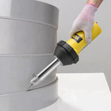 Heat Guns: VEVOR Hot Air Plastic Welder, 1000W Hot Air Torch Pistol, 50- 600°C PVC TPO Vinyl Heat Gun Welding Torch, Plastic Welding Kit with 4 Accessories- 2 Nozzles, 1 Seam Roller & Brush for PP/PE/PVC Sheet