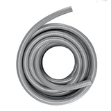 Air Compressors Accessories: VEVOR 25.4 mm Flexible Electrical Conduit, 30.5 m, PVC Liquid-Tight Conduit Non-Metallic with 5 Straight and 5 90-Degree Conduit Connector Fittings, for Air Conditioning Motor Controller Pump, IP65