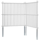 Automotive Repair & Speciality Tools: VEVOR 1.22m W x 1.22m H Vinyl Privacy Fence Panels, Air Conditioner Fence, Outdoor Privacy Screens for Trash Can, Pool Equipment Enclosure, Privacy Screen Kit Strip Panels (2 Panels)