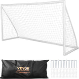 Soccer & Soccer Accessories: VEVOR Portable Soccer Goal, 3.7x1.8M Soccer Net, Adults Kids Backyard Soccer Net, Large Practice Soccer Net, Youth Training Soccer Goal Set, All-Weather Outdoor Soccer Goals with Carry Bag, 1 Pack