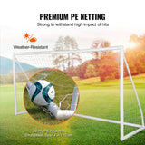 Soccer & Soccer Accessories: VEVOR Portable Soccer Goal, 3.7x1.8M Soccer Net, Adults Kids Backyard Soccer Net, Large Practice Soccer Net, Youth Training Soccer Goal Set, All-Weather Outdoor Soccer Goals with Carry Bag, 1 Pack