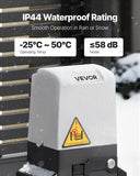 Fence & Gate Accessories: VEVOR 280W Electric Sliding Gate Opener 816kg Chain Drive Infrared Sensor