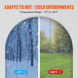Curtains & Drapes: VEVOR Strip Curtain PVC Door Curtain 244 x 244 cm Cooler Freezer Clear Plastic