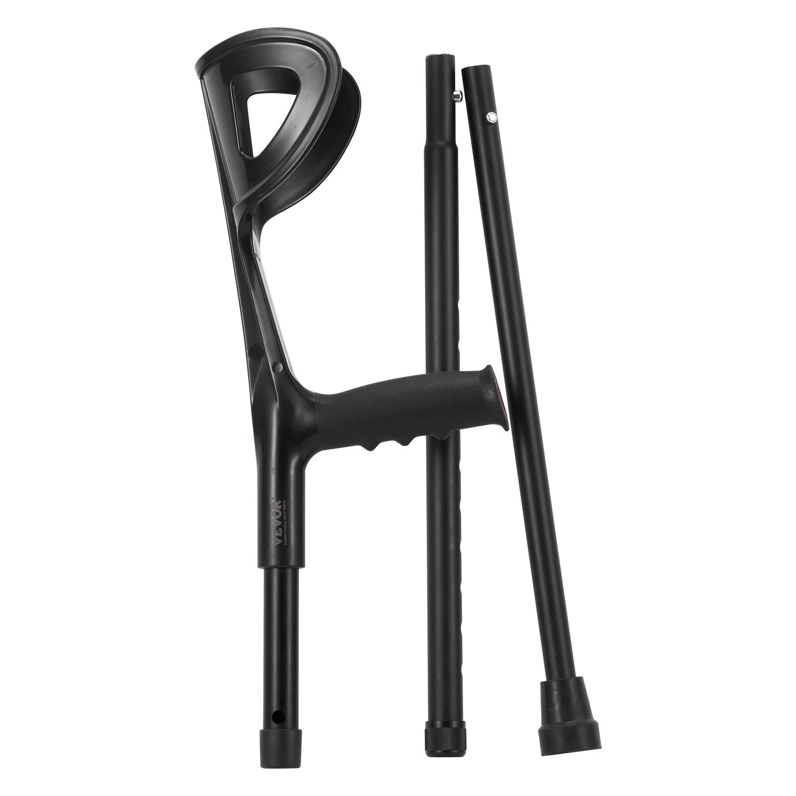 Mobility & Accessibility: VEVOR Forearm Crutches 10-Level Height Adjustable Walking Crutches 1 Pair 350LBS