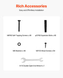 Sheds: VEVOR 8 Pcs 4x4 Post Base Bracket Wood Fence Post Anchor Inner Size 3.6x3.6 in