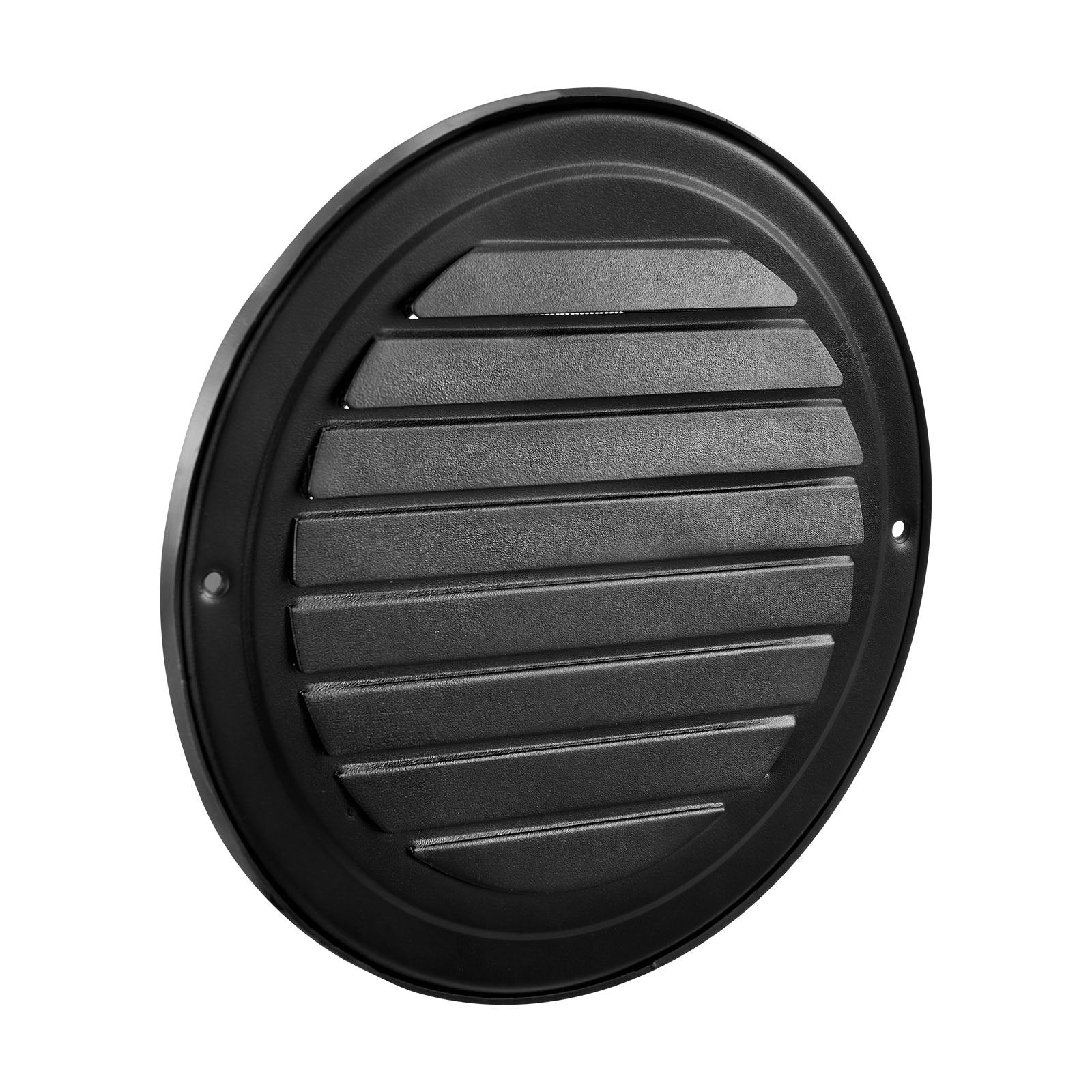 Automotive Repair & Speciality Tools: VEVOR 145 mm Wall Vent Cover, Louvered Round AC Vent Gable Cover, Premium Stainless Steel & with Built-in a Protection Screen, for House,Bathroom,Garage,Kitchen,Basement (2 Pack, Black)
