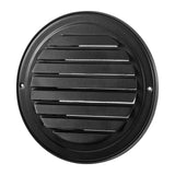 Automotive Repair & Speciality Tools: VEVOR 145 mm Wall Vent Cover, Louvered Round AC Vent Gable Cover, Premium Stainless Steel & with Built-in a Protection Screen, for House,Bathroom,Garage,Kitchen,Basement (2 Pack, Black)