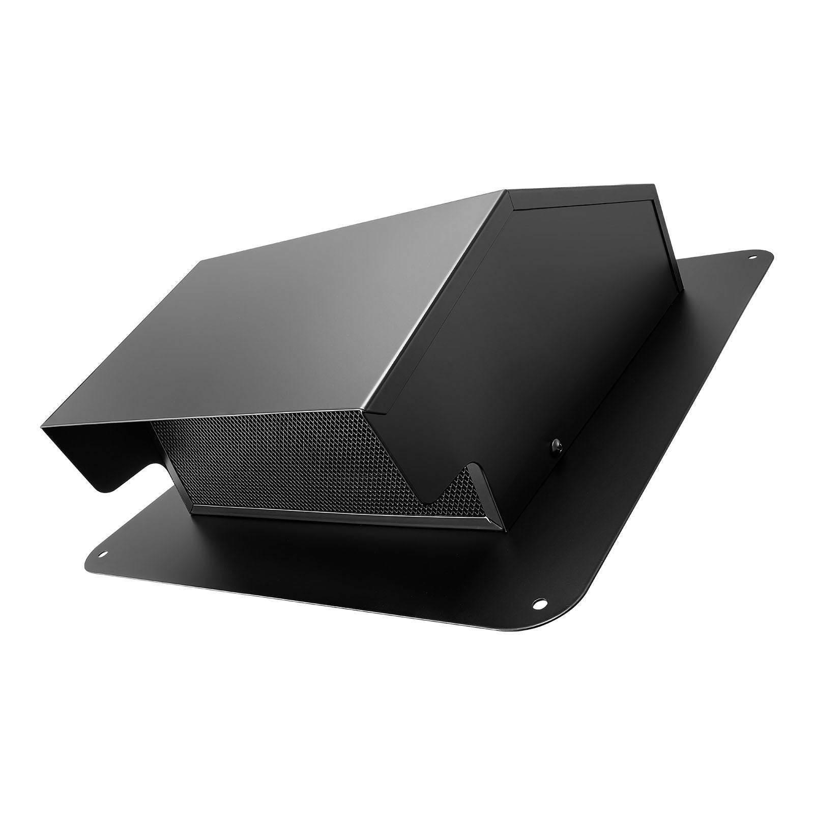 Automotive Repair & Speciality Tools: VEVOR 149 mm Hooded Wall Vent Cover SPCC Steel Roof Exhaust 1 Pack Black