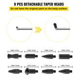 Audio Accessories: VEVOR Rods Dent Puller Stainless Steel Paintless Repair Kits Hail Removal 13 PCS