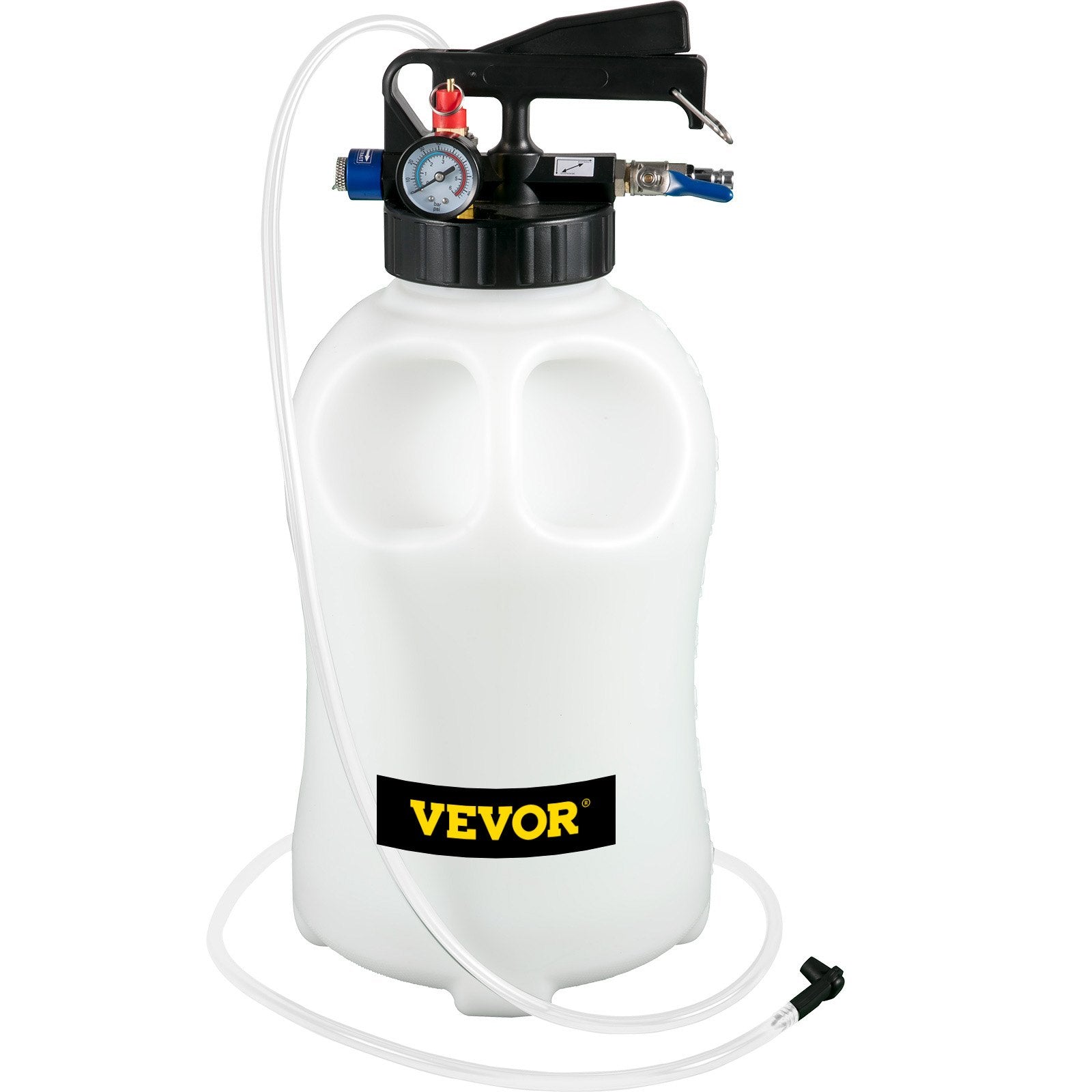 Fuel & Exhaust: VEVOR Transmission Fluid Pump 2 Way ATF Refill System Dispenser, Oil and Liquid Extractor 10 Liter Large Capacity, Automatic Transmission Fluid Pump Tool Set with 14 Pieces ATF Filler Adapters