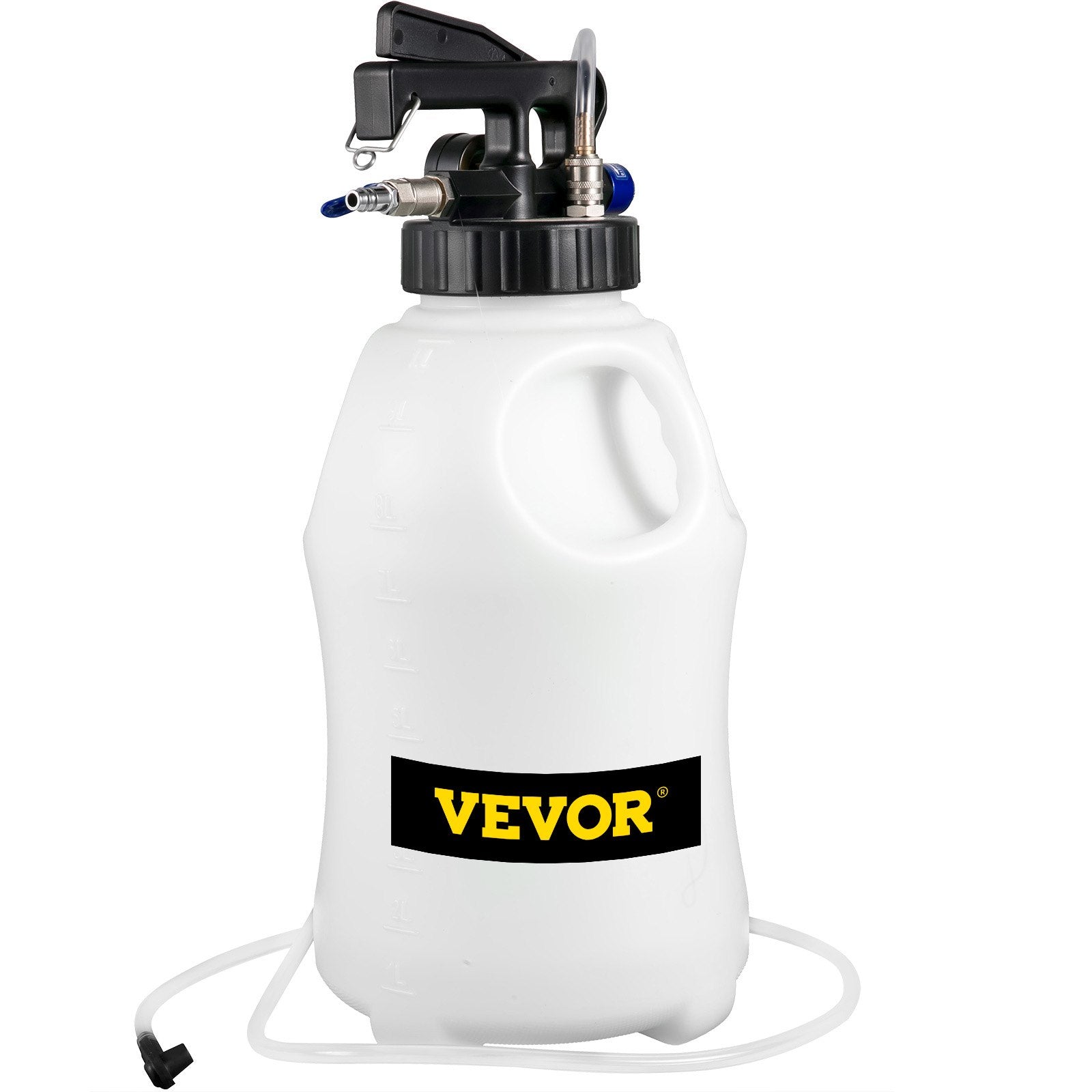 Fuel & Exhaust: VEVOR Transmission Fluid Pump 2 Way ATF Refill System Dispenser, Oil and Liquid Extractor 10 Liter Large Capacity, Automatic Transmission Fluid Pump Tool Set with 14 Pieces ATF Filler Adapters