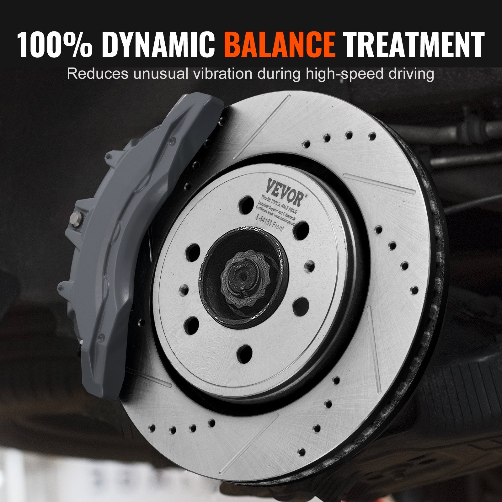 Automotive Repair & Speciality Tools: VEVOR Front and Rear Brake Kit Compatible with 2012-2020 Ford F-150(MPB Only), Drilled and Slotted Brake Rotors Ceramic Brake Pads Replacement, 13.8" Front Rotors 13.7" Rear Rotors