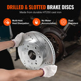 Automotive Decor: Front&Rear Rotors Disc Brake Pads Kit for 14-18 Chevy Silverado Gmc Sierra 1500