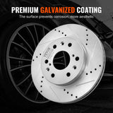Automotive Decor: Front&Rear Rotors Disc Brake Pads Kit for 14-18 Chevy Silverado Gmc Sierra 1500