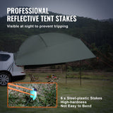 Awnings: VEVOR Vehicle Awning, Large 10' x 7' Shade Coverage Car Side Awning, PU2000mm UV50+ Car Awning with Extended Side Canopies and Portable Storage Bag, Suitable for Truck, SUV, Van, Campers