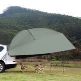 Awnings: VEVOR Vehicle Awning, Large 10' x 7' Shade Coverage Car Side Awning, PU2000mm UV50+ Car Awning with Extended Side Canopies and Portable Storage Bag, Suitable for Truck, SUV, Van, Campers