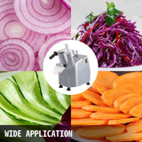 Gardening Tools: Vevor Vegetable Cutter Commercial Food Processor 6 Cutting Disks Vegetable Processor