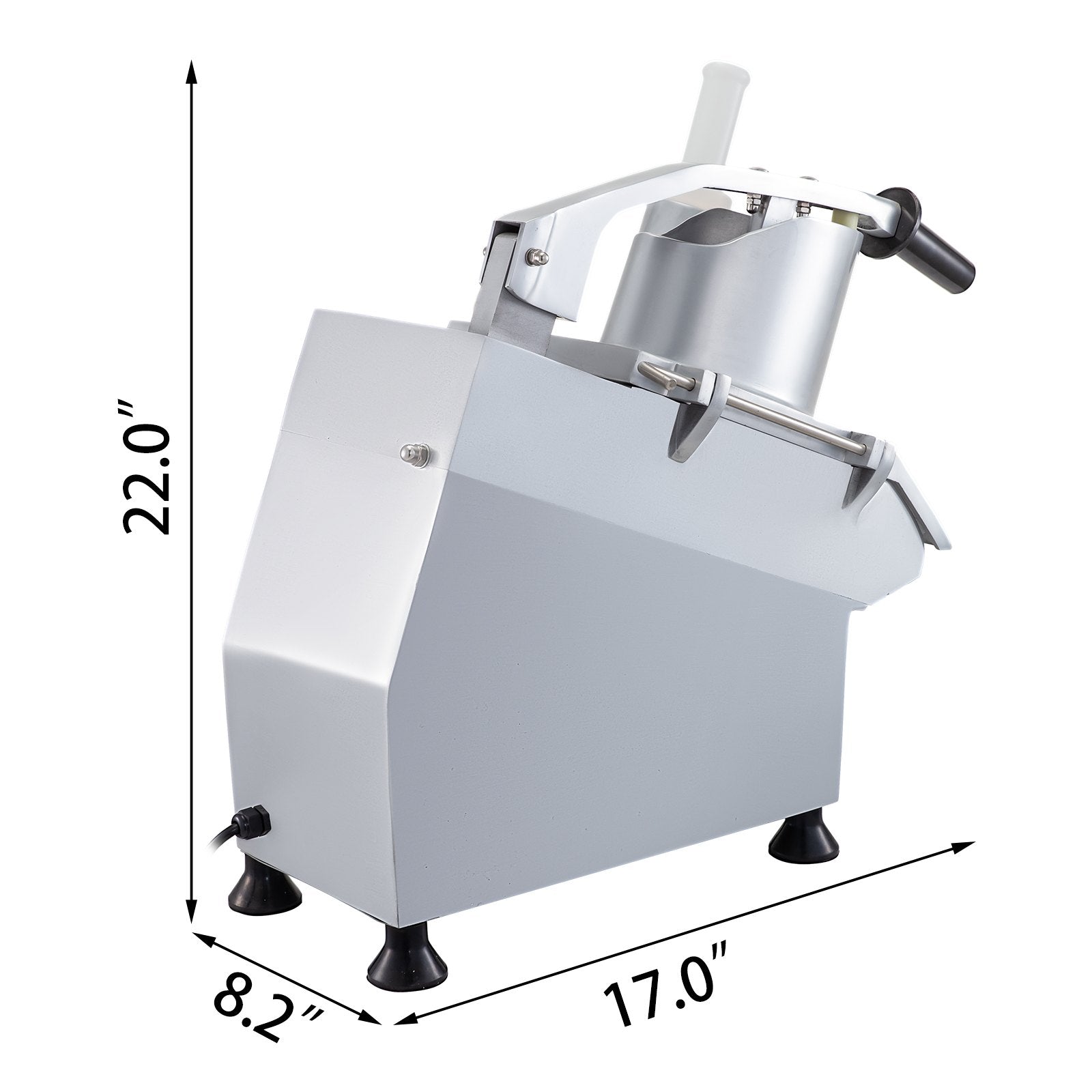 Gardening Tools: Vevor Vegetable Cutter Commercial Food Processor 6 Cutting Disks Vegetable Processor
