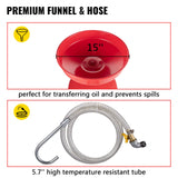 Fuel & Exhaust: VEVOR Waste Oil Drain Tank Portable Oil Drain 20 Gallon Air Operated Drainer