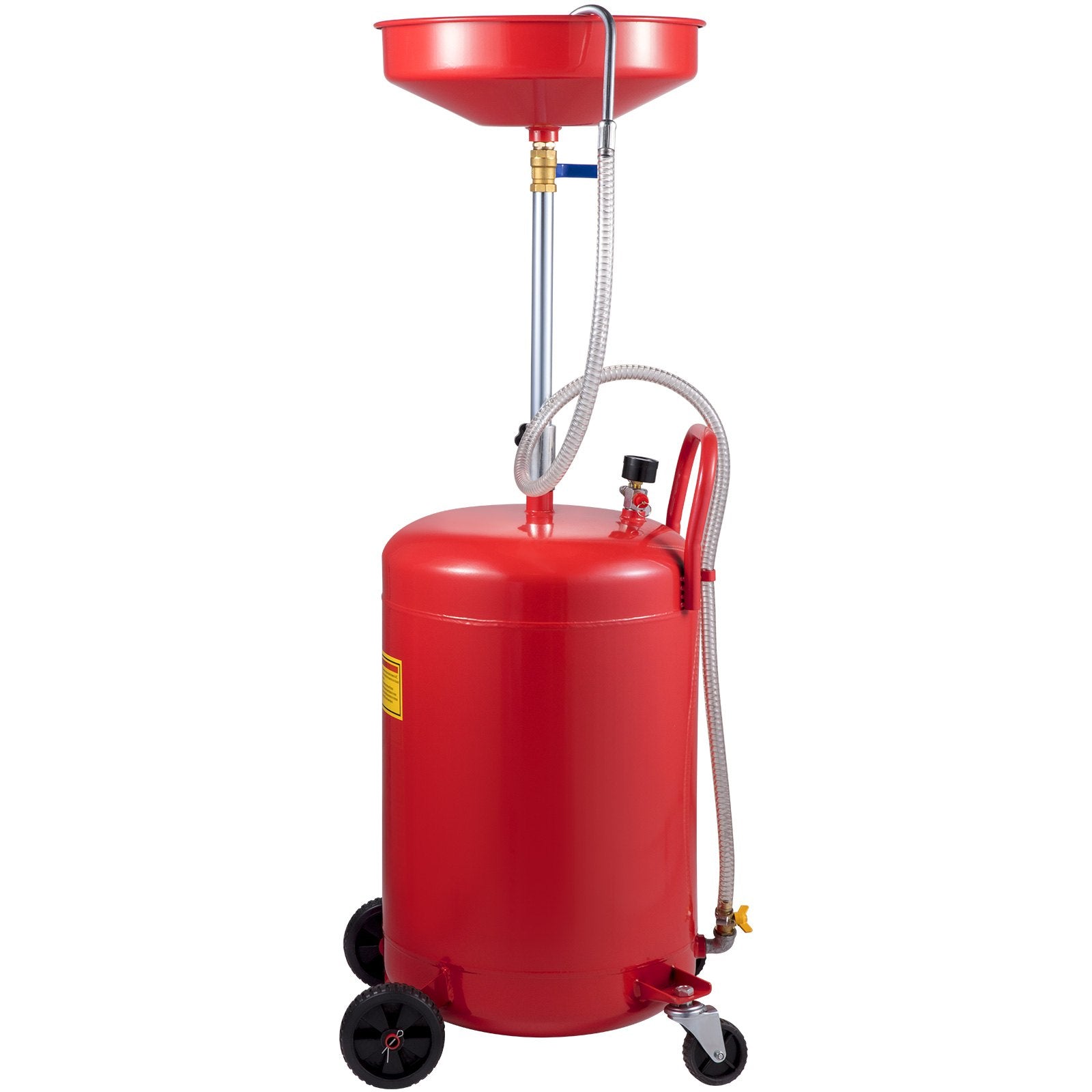 Fuel & Exhaust: VEVOR Waste Oil Drain Tank Portable Oil Drain 20 Gallon Air Operated Drainer