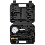 Automotive Repair & Speciality Tools: VEVOR Diesel Engine Compression Tester, 18 pcs Cylinder Pressure Test Tool Kit, with 0-1000 psi Gauge and Adapters, Diesel Injector Tester Check Cylinders in Diesel Trucks, Tractors, Equipment