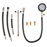Automotive Repair & Speciality Tools: VEVOR Compression Tester Adapter Kit, 9 Pcs Automotive Engine Cylinder Leak Down Compression Test, Accurate Dual Scale Pressure Gauge 0-300 psi, with Long Reach Hoses and Case for Engine Cylinders