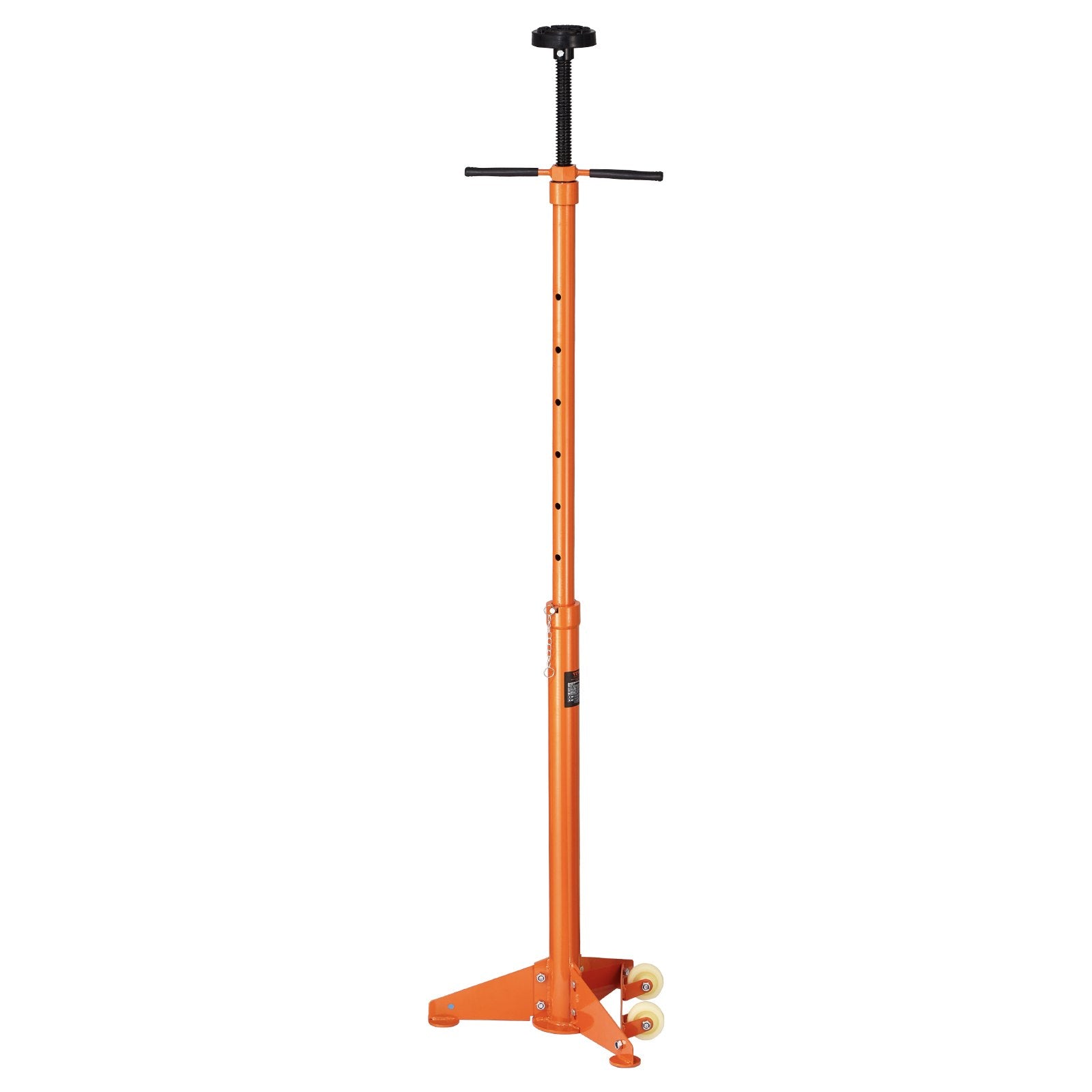 Lifts & Hoists: VEVOR Underhoist Support Stand, 3/4 Ton Capacity Under Hoist Jack Stand, Lifting from 38.4 to 75.4 in, Bearing Mounted Spin Handle, Self-Locking Threaded Screw, Two Wheels, Support Vehicle Components