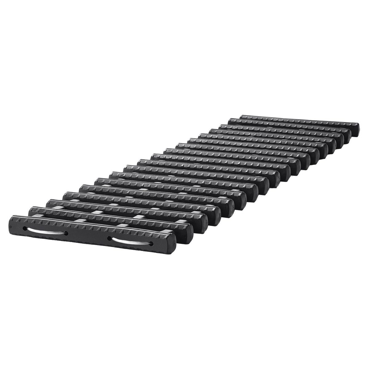 7 TON Traction Boards with TPR Material, Recovery Boards for Off-road Vehicles/Cars/Pickups/SUVs/RVs, Pair Tire Traction Mats on Snow, Sand, Mud and Loose Terrain, Storage Bags, Short, Black