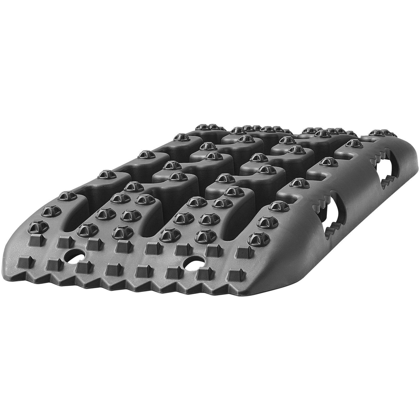 Traffic Control & Parking Tools: VEVOR 2PCS Traction Boards with PP for Mud Snow Sand Storage Bag Short Black