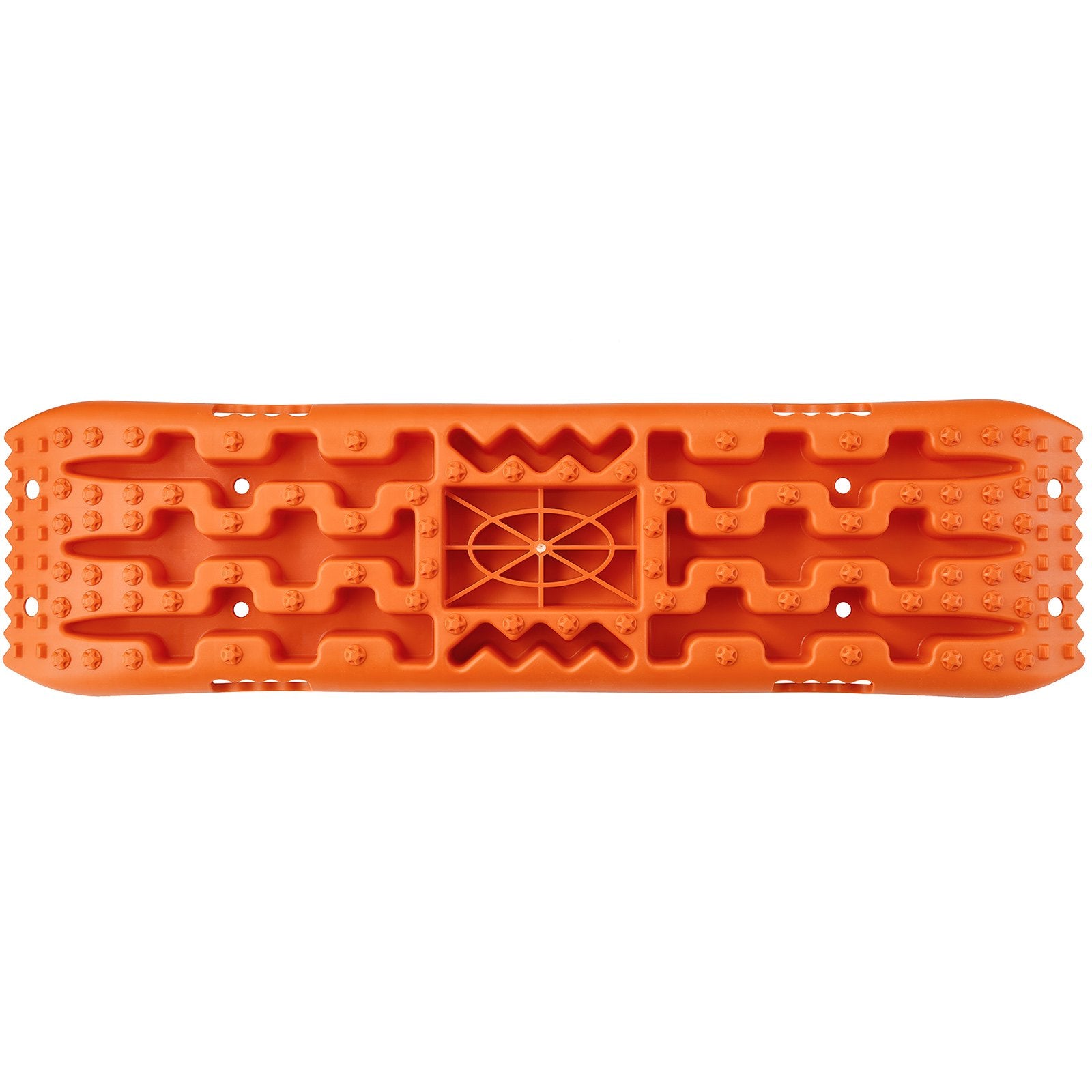 Automotive Decor: VEVOR 10 TON Traction Boards with PP Material, Recovery Boards for Off-road Vehicles/Cars/Pickups/SUVs/RVs, Pair Tire Traction Mats on Snow, Sand, Mud and Loose Terrain, Storage Bag, Long, Orange