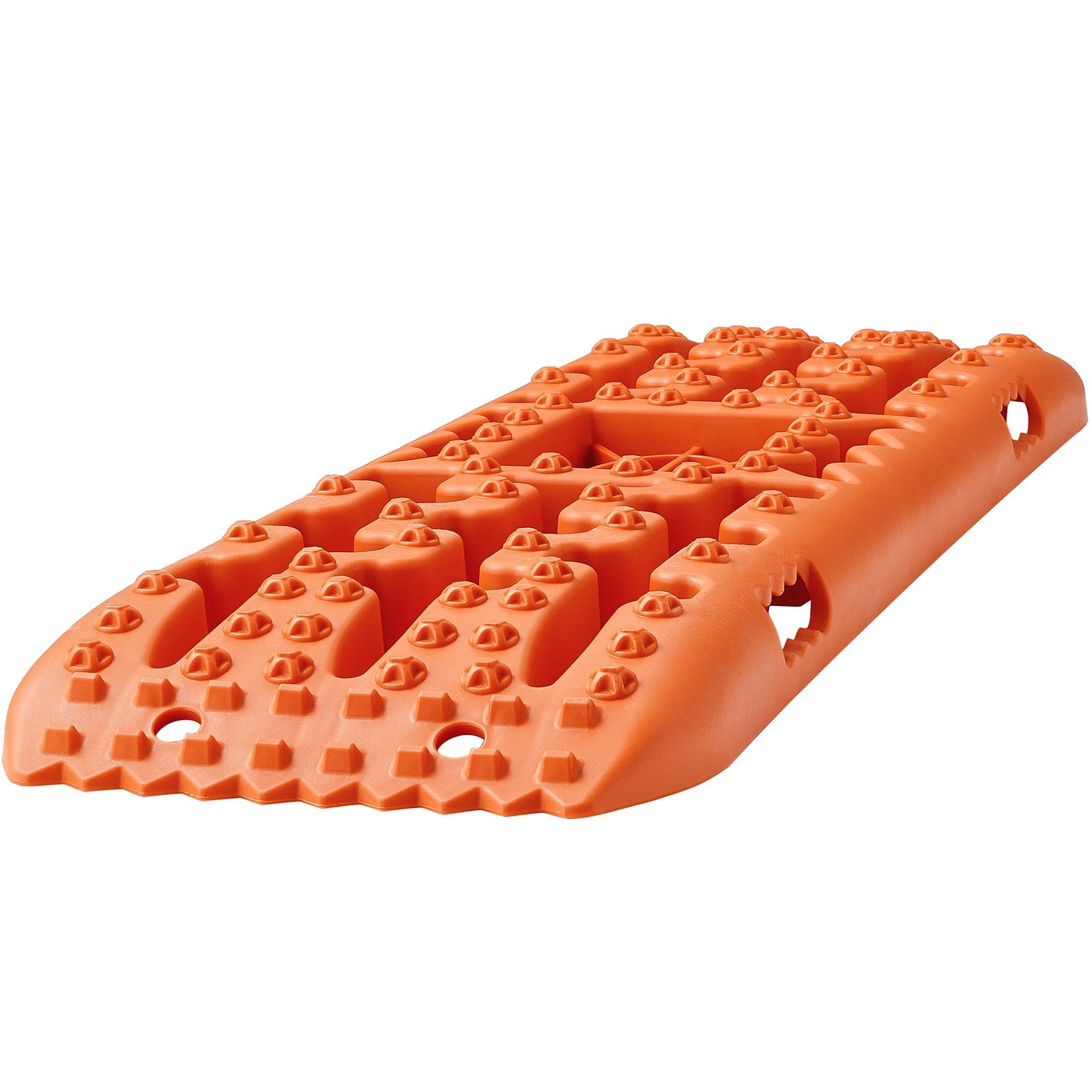 Automotive Decor: VEVOR 10 TON Traction Boards with PP Material, Recovery Boards for Off-road Vehicles/Cars/Pickups/SUVs/RVs, Pair Tire Traction Mats on Snow, Sand, Mud and Loose Terrain, Storage Bag, Long, Orange