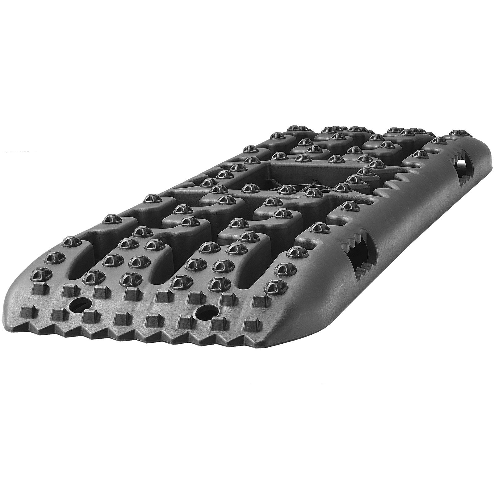 Traffic Control & Parking Tools: VEVOR 2PCS Traction Boards with PP for Mud Snow Sand Storage Bag Long Black