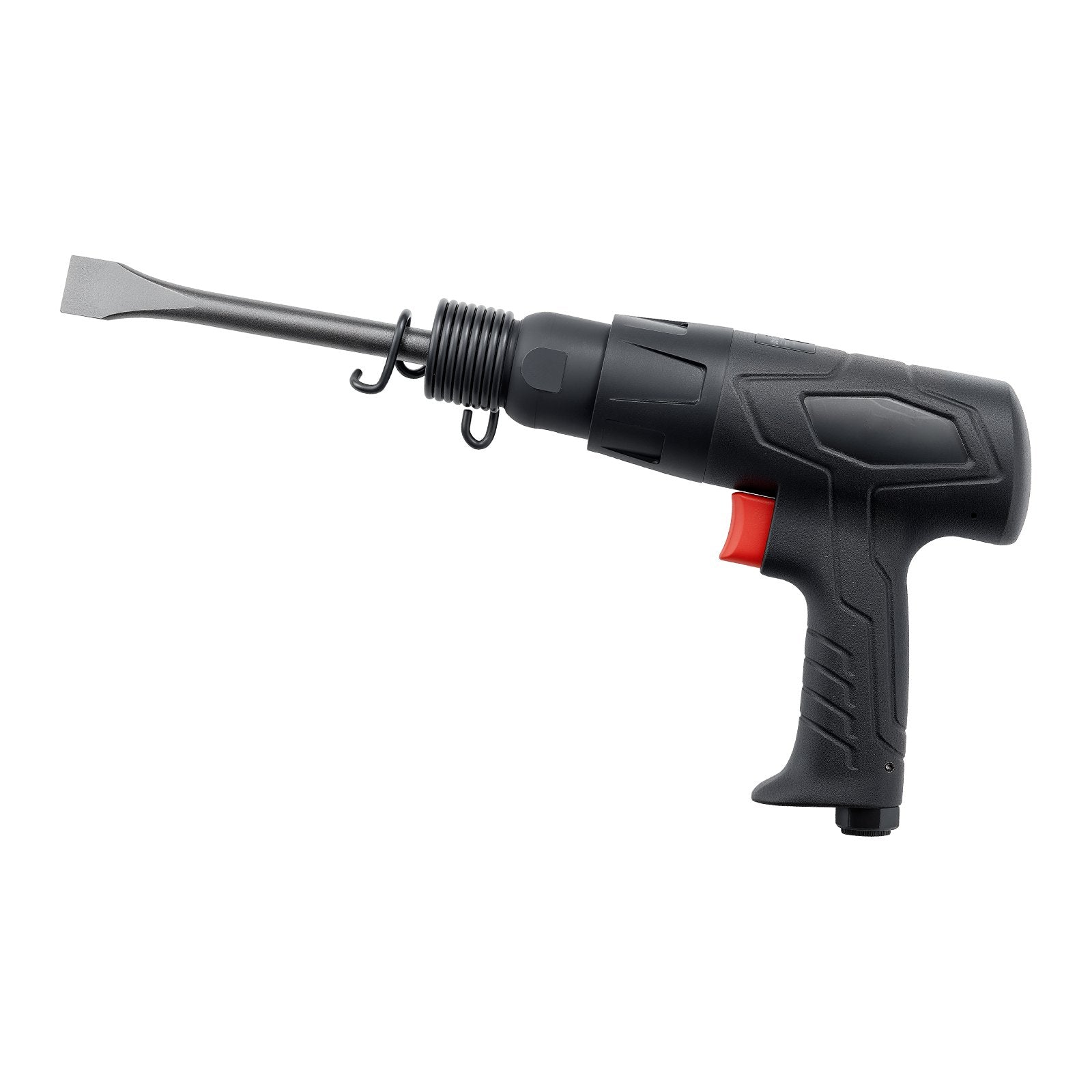 Power Drills & Accessories: VEVOR Air Hammer, 2500-2700BPM Pneumatic Hammer with 70mm Stroke & 4PCS 170mm Long Barrel Chisels, Pistol-Grip Compact Air Chisel Pneumatic Shovel Tool for Cutting Scraping Demolishing
