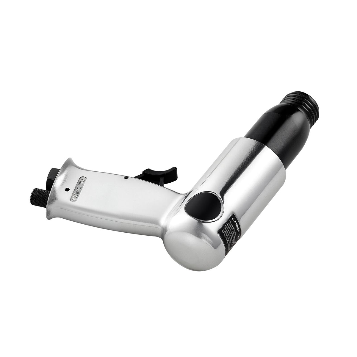 Air Hammer, 3500BPM Pneumatic Hammer with 70mm Stroke & 4PCS Chisels Round Shank, Pistol-Grip Compact Air Chisel Pneumatic Shovel Tool for Cutting Punching Scraping