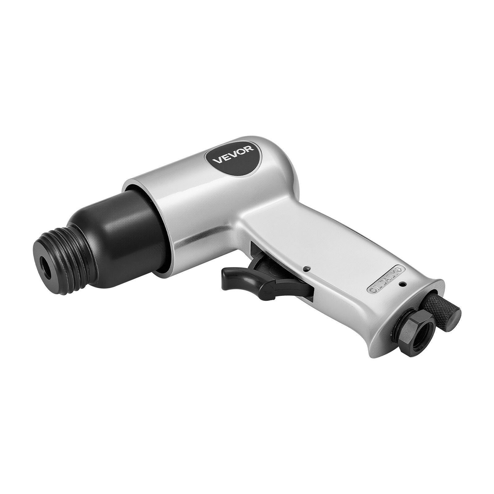 Power Drills & Accessories: VEVOR Air Hammer, 4500BPM Pneumatic Hammer with 40mm Stroke & 4PCS Chisels Round Shank, Lightweight & Compact Air Chisel Pneumatic Shovel Tool for Cutting Punching Scraping