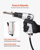 Power Drills & Accessories: VEVOR Air Hammer, 4500BPM Pneumatic Hammer with Rust Removal Air Needle Scaler & 4PCS Chisels Round Shank, Lightweight & Compact Air Chisel Pneumatic Shovel Tool for Cutting Scraping Demolishing